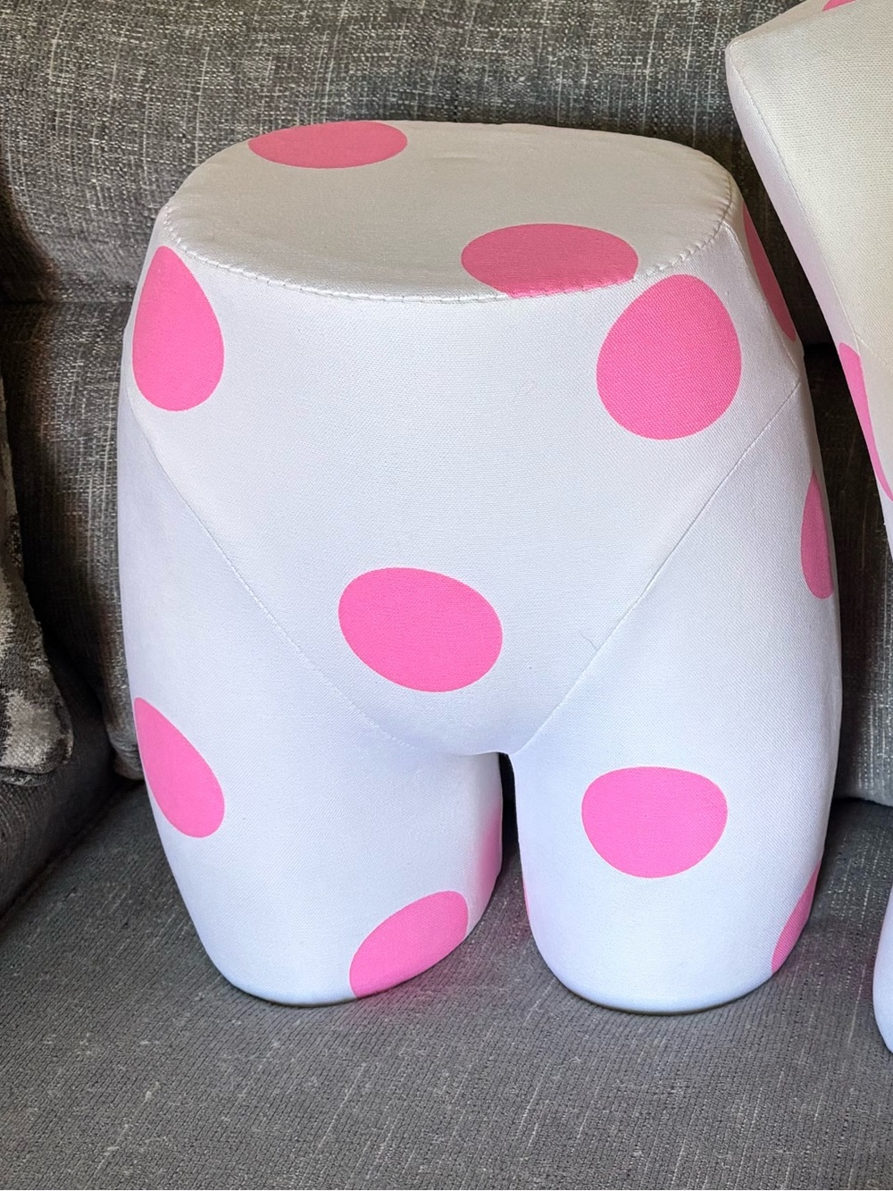 Pink Vs Polka Dot Bottom Mannequin..